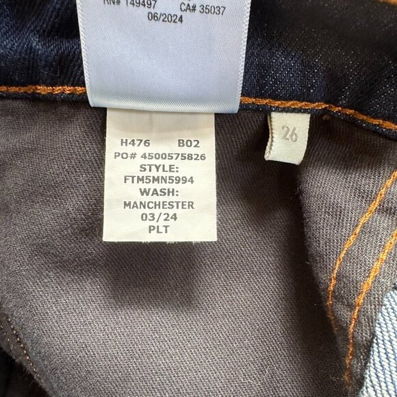 NWT Favorite Daughter Valentina Tower High Rise Blue Jeans Manchester 26 - Picture 9 of 14